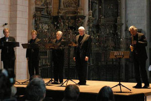 Hilliard Ensemble and Jan Garbarek in Marburg